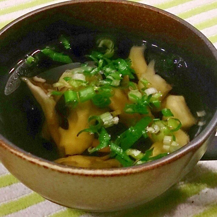 白だしで簡単 舞茸のお吸い物 レシピ 作り方 By わたこげ 楽天レシピ